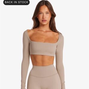 Crop Shop Boutique - Freedom Scoop Long Sleeve